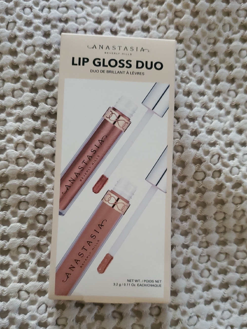 Anastasia Beverly Hills Lip Gloss Duo — Rose Nude Shades